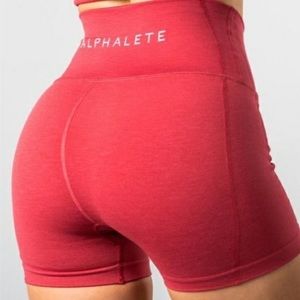 Red Alphalete R6 Shorts Sz M